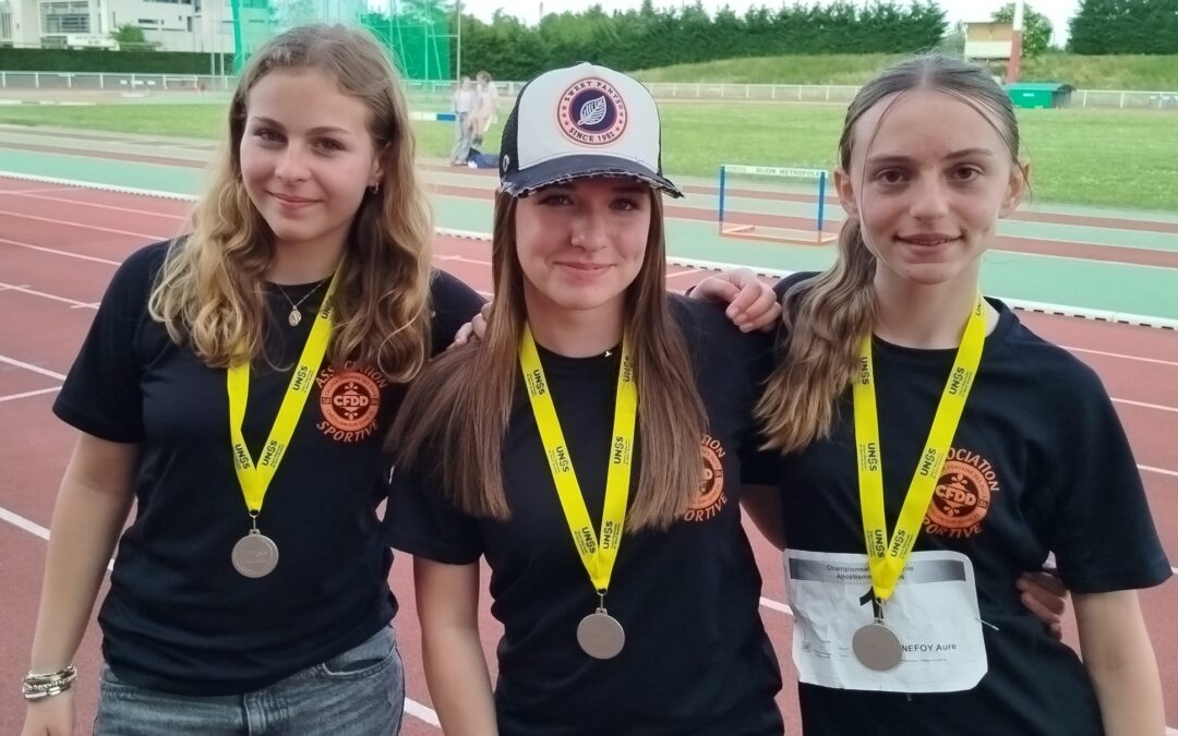 2ÈME PLACE POUR L’ÉQUIPE BENJAMINE DU COLLÈGE